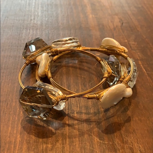 CLOSET CLEAN-OUT!Crystal Bangles - Picture 1 of 7